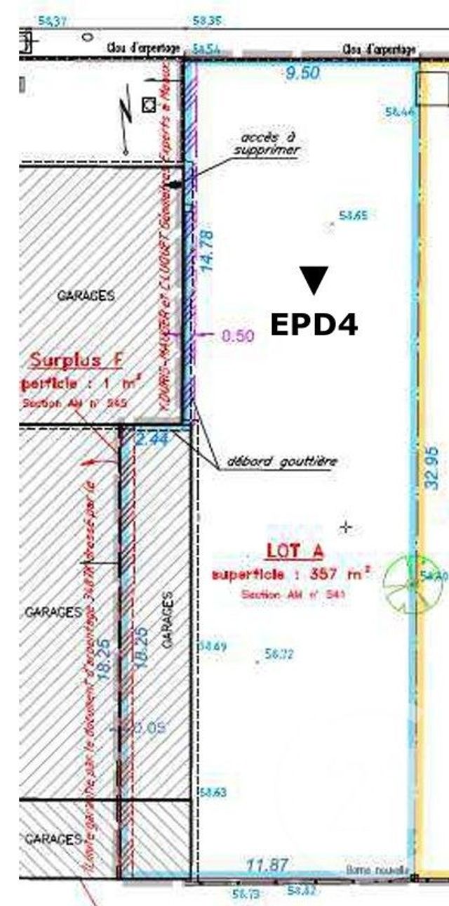 terrain à vendre - 357.0 m2 - VILLEPARISIS - 77 - ILE-DE-FRANCE - Century 21 Avenir Immobilier