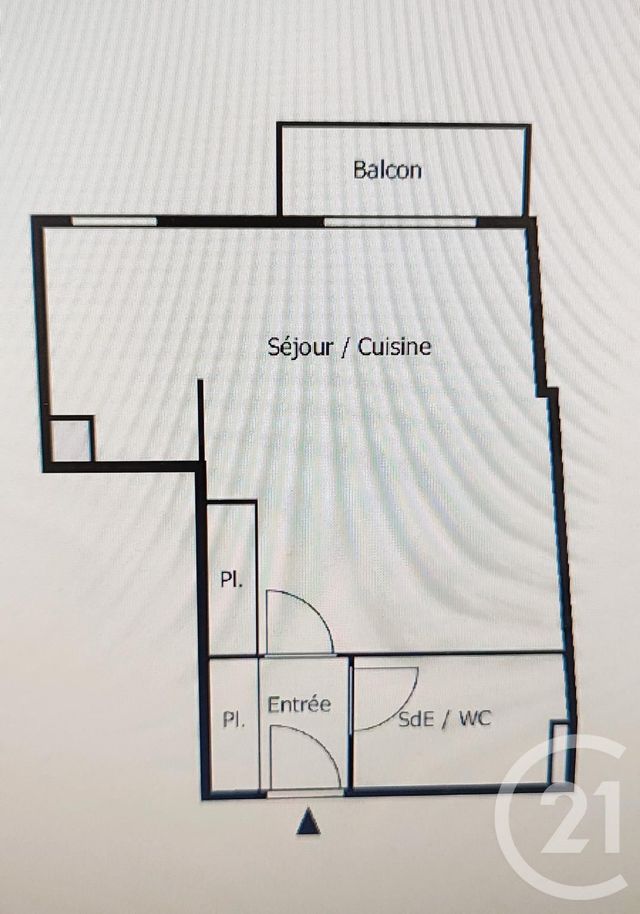 Appartement F1 à vendre - 1 pièce - 25.71 m2 - CLAYE SOUILLY - 77 - ILE-DE-FRANCE - Century 21 Avenir Immobilier