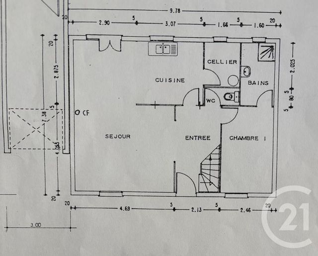 maison à vendre - 6 pièces - 106.0 m2 - CHARNY - 77 - ILE-DE-FRANCE - Century 21 Avenir Immobilier