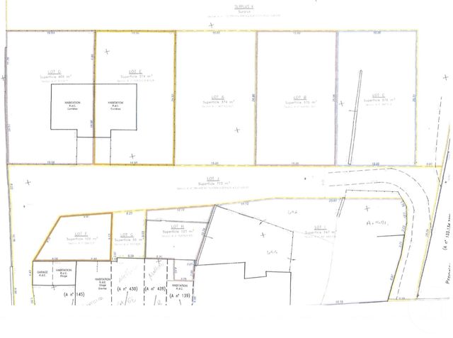 terrain à vendre - 374.0 m2 - LE PLESSIS AUX BOIS - 77 - ILE-DE-FRANCE - Century 21 Avenir Immobilier